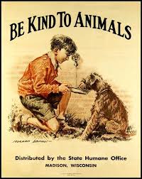 Art Print Animal Welfare Old Dog Poster 1932 Print 8 X 10 Etsy Kindness To Animals Dog Poster Animal Posters