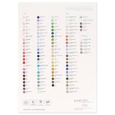 Colour Chart Swarovski Elements 2018 Chatons