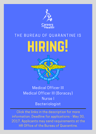 Check spelling or type a new query. Job Vacancies At The Bureau Of Careers For Health Ph Facebook