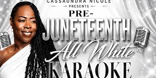 All White KAROKE EXSTRAVAGANZA