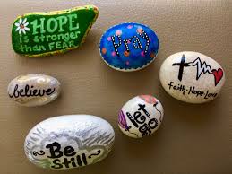 Rocks To Hide At The Hospital Inspirational Painted Rocks Craft Rock Crafts Painted Rocks
