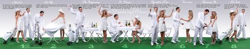Square table 30x30 + 2 white folding chairs $32 (132 franklin ave, brooklyn).they have designed 2 different packages for this event for the convenience of all our guests. Diner En Blanc Paris About