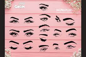 Download Eyelashes Svg Bundle Eyelash Svg Eye Svg Fashion Svg Fal 510823 Illustrations Design Bundles