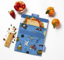 Roll'eat ®- Snack'n'Go Kids | Herbruikbare Ecologische Broodzak voor  Kinderen zonder BPA, Blauw Piraten | Waterdicht, Vlek-bestendig,  Gemakkelijk Te ...