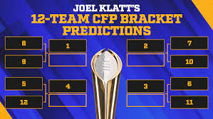 2024 College Football Playoff Predictions: Picks for 12-team bracket by  Joel Klatt | FOX Sports