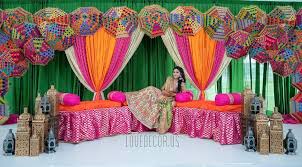 Indian Wedding Mandap Indian Wedding Decor Garba Sangeet Mehndi Massachusetts New Hampshire Decor Moroccan Theme Mehendi Decor Ideas Desi Wedding Decor
