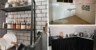 40 gambar desain dapur kecil sederhana yang bagus dan sumber desainrumahterbaru.me. Hias Dapur Kecil Jadi Super Cantik Wanita Ini Kongsi Diy Meja Banquet Ala Kabinet Mewah Ada Style Keluarga