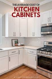 The Average Cost To Install Kitchen Cabinets In 2021 Cost Of Kitchen Cabinets Kitchen Cabinet Kings Kitchen Inspirations
