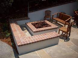Make the hole at least 7 deep. Fire Lazar Landscape Brick Fire Pit Ideas Brick Fire Pit Fire Pit Landscaping