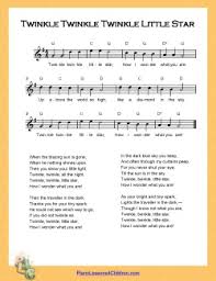 Not angka lagu twinkle twinkle little star. Twinkle Twinkle Little Star Lyrics Videos Free Sheet Music For Piano