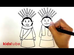 Sketsa gambar ondel ondel garlerisket via galerisket.blogspot.com. Menggambar Onde Ondel Betawi I Ulang Tahun Jakarta Youtube