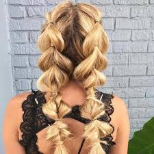 It looks awesome and is really easy. 9 Bubble Braids That Ll Have You Reaching For Your Hair Ties Brit Co