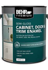 Trim Semi Gloss Enamel Paint Behr Pro