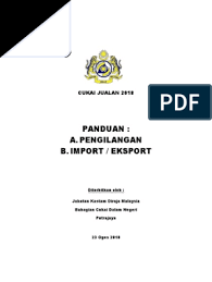 Cukai jualan dan perkhidmatan (sst) mengikut akta cukai jualan dan akta cukai perkhidmatan 2018 yang kini pada kadar 6%. Panduan Pengilang Dan Import Eksport