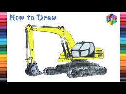 By the way, did you notice how most diaries are pictured with drinks, toys and sweets? How To Draw Jcb Excavator Machine L Pokland Machine Drawing By Ck Arts Youtube