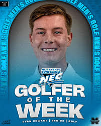 🏅⛳️ NEC Women's and Men's Golf ↔️ Swipe to 👀 the award winners from Week  #️⃣ 4️⃣ of #NECWGOLF and #NECMGOLF! Men's GOW: 𝗘𝘃𝗮𝗻 𝗥𝗼𝘄𝗮𝗻𝗲,  @hurstgolf Women's GOW: 𝗣𝗮𝗿𝗶𝘀 𝗙𝗶𝗲𝗹𝗱𝗶𝗻𝗴𝘀, @hubison_golf  #NECelite