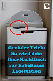 Iphone Besitzer Zeigt Genialen Ikea Hack Nachttisch Wird Zur Ladestation Nachttisch Handy Ladestation Ladestation