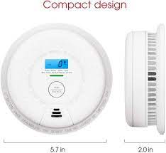 X Sense Sc01 Combination Smoke And Carbon Monoxide Detector With Lcd