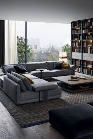 Big Sofas Design Under Modern Stylish Living Room Interior Modern Apartment Living Room Apartment Living Room Design Dark Living Rooms