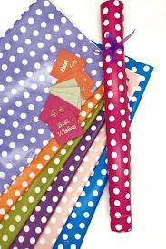 But the perfect wrapping paper can do so much more than just make your gift stand out. Satyam Kraft Pack Of 10 28 X 19 Inches Gift Wrapping Paper With Free 10 Gift Tags Polka Dot Mix Color Buy Online In Grenada At Grenada Desertcart Com Productid 64785042