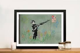 Browse our selection of banksy art prints and find the perfect design for you—created by our community of independent artists. Banksy Prints For Sale Australia Child Soldiers Graffiti Canvas Pictures Banksy Prints Custom Canvas Art Canvas Art