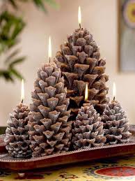 Diwali Decoration Ideas For 2019 Pine Cone Decorations Pine Cone Candles Cones Crafts