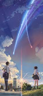 Tons of awesome 4k phone hd wallpapers to download for free. Your Name Phone Wallpaper Edited For Ultra Tall Phones Anime