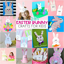 There's everything here from awesome easter egg decorating ideas, the best easter crafts for kids, simple easter art activities, some fun ideas to try with egg cartons, and even some egg science! Easter Bunny Crafts For Kids I Heart Crafty Things