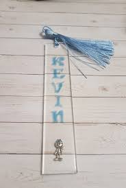 Items Similar To Personalized Bookmark With Name Blue Bookmarks Book Lover Gift On Etsy Flower Resin Jewelry Book Lovers Gifts Resin Crafts