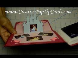 Sharing how to make a castle shaped pop up slider card.click on the pictures for a detailed view materials required this is an easy card to make which does not require any fancy tools. Disney Castle Pop Up Card Tutorial Card Tutorial Disney Castle Tutorial