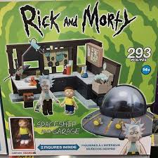 Whoa Had No Idea This Existed Garage Construction Rick And Morty Playset