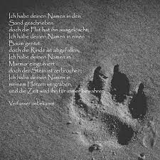 ich habe deinen namen trauergedicht anubis tierbestattung zitate tiere trauerspruch hund spruche tierliebe