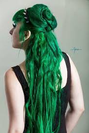 Neon Green Hair On Tumblr Neon Green Hair Spiked Hair Green Hair