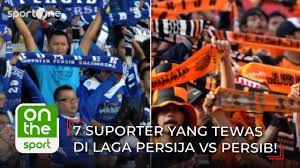 Epic rap battles of history. 7 Suporter Yang Tewas Di Laga Persija Jakarta Vs Persib Bandung On The Sport Tvone Youtube