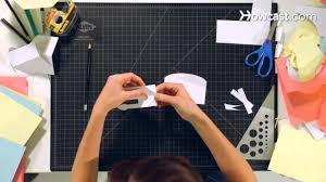 Use one finger on the back of the card to push a step forward, creasing the score lines as you push. How To Make A Birthday Cake Pop Up Card Howcast