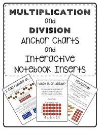 You may enter a message or special instruction that will appear on the bottom left corner of the word problems worksheet. Multiplication And Division Anchor Chart Worksheets Teaching Resources Tpt