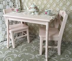 Shabby Children S Table And Chair Setchild S Vintage Etsy Kids Table And Chairs Childrens Table Table And Chairs