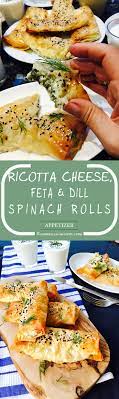 Feta Ricotta Cheese Recipe Appetizer Recipes Food Food Recipes