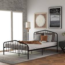 See more ideas about iron brackets, bracket, beams. Metal Beds Bedroom Furniture The Home Depot
