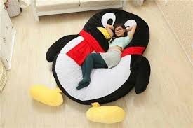 Yer Yatagi Minder Yastiklar Penguen