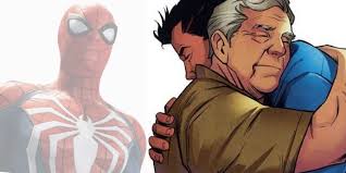 Spider-Man Ps4 Player Takes Selfie At Ben Parker'S Grave