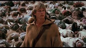 Each axe can hit an enemy once. The Beastmaster 4k Blu Ray Vinegar Syndrome Exclusive