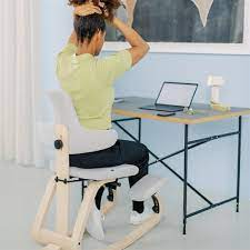 The knee pad is adjustable for height and angle, a feature rarely found in a kneeling. Kneeling Chairs Including Variable Back In Action