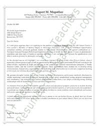 Assistant Principal S Cover Letter Example Cover Letter For Resume Cover Letter Example Cover Letter Teacher