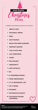 A list of best christmas movies to watch on christmas morning, for every personality type, after you've opened your presents. The Ultimate List Of Romantic Christmas Movies The Avenue