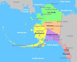 Alaska Wine Regions Wine Map American Wine Wine Region