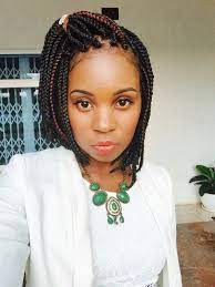 They look bold, sharp and extremely pretty. 6 Brilliant Und Fett Box Braid Bob Haarschnitte Beste Frisuren Haarschnitte Short Box Braids Hairstyles Short Box Braids Box Braids Styling