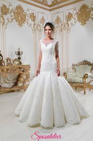 Gerardina spose è mossa dalla passione che da sempre caratterizza l'accoglienza delle future spose nell'atelier. Abiti Da Sposa Economici Italiani A Sirena In Pizzo Collezione 2018sposatelier