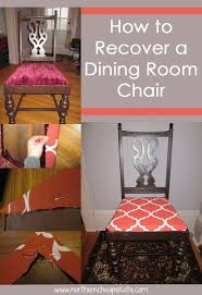 Give An Old Chair A New Look When You Learn How Easy It Is To Recover A Dining Room Chair Dining Room Chairs Dinning Room Chairs Recovering Chairs