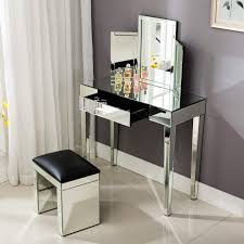 Kaleidoscope mirror and table set overviews. Mecor Dressing Table Set With Freestanding Mirror Stool And Console Table Buy Online In Angola At Angola Desertcart Com Productid 78237136